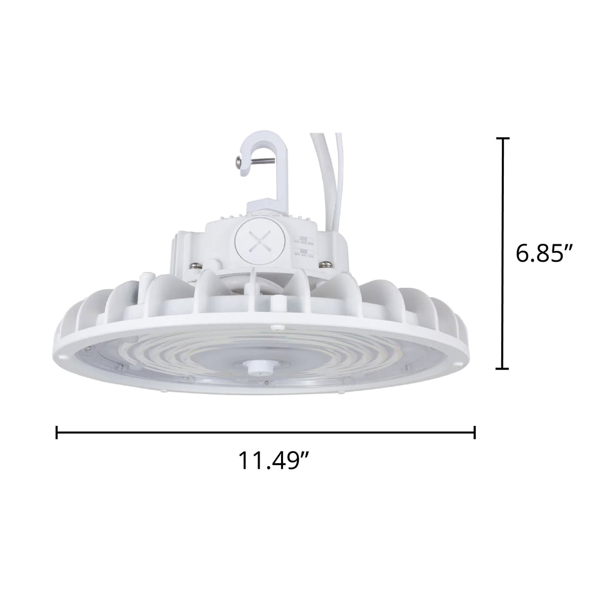 240W Selectable MaxLite Eco Gen 3 UFO LED High Bay, Ceilings 20 to 30 ft