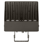 Back view of LED Flood Light 3 CCT 250/200/150/125W with heat dissipation fins and mounting bracket