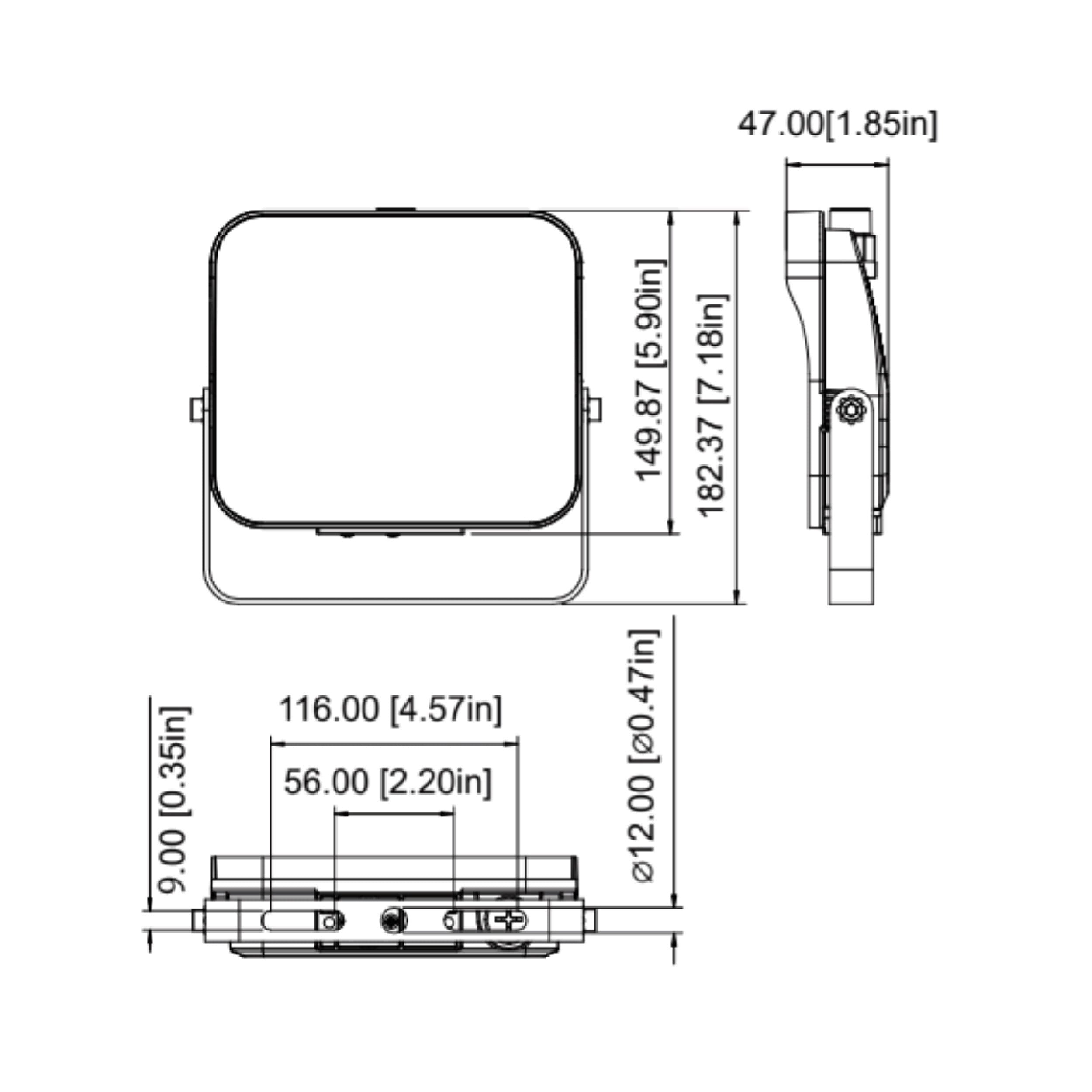 27W Selectable Mini LED Flood Light