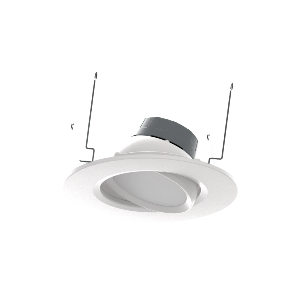 RAB 11W LED Retrofit for 5" & 6" Recessed Downlights - 5CCT, Angle-Adjustable Lens