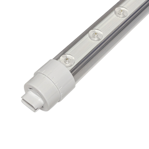 2ft LED Sign Tube Double Side 10W Type B with clear casing and double-end power design for easy install and bright light
