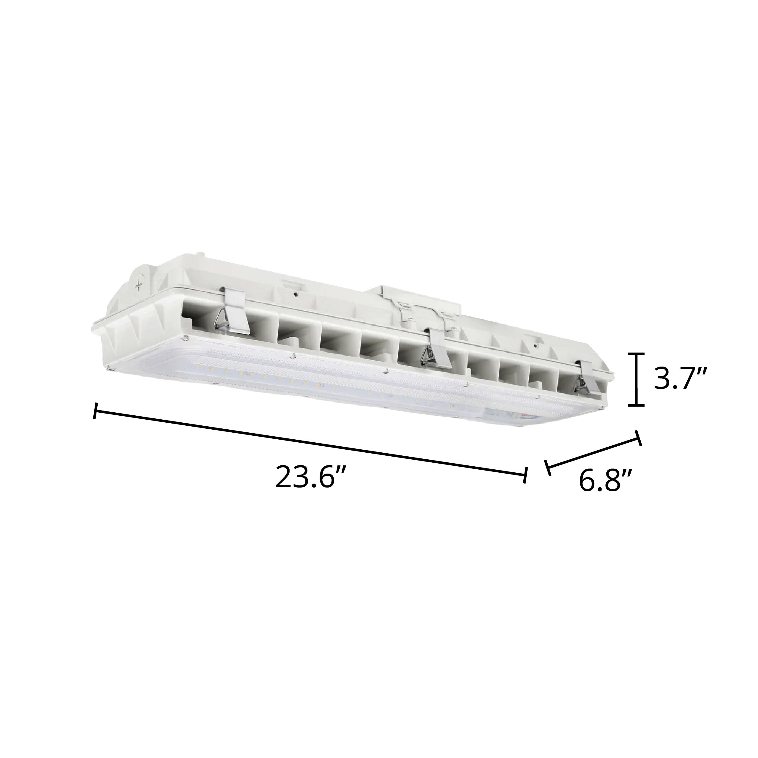 2ft 95W Selectable Parking Garage LED Vapor Tight