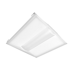 2x2 LED Troffer 3 CCT 18/25/30W RAB SWISH34 with high reflectance finish and dimmable low-clearance ceiling light