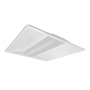 2x2 LED Troffer light fixture with adjustable wattage settings for energy-efficient ceiling installation