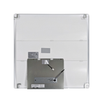 2x2 LED Troffer with multiple wattage settings, designed for easy installation in T-bar ceilings with earthquake clips