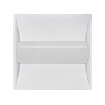 2x2 LED Troffer with 5 color temperature options and adjustable wattage for energy-efficient lighting in T-bar ceilings