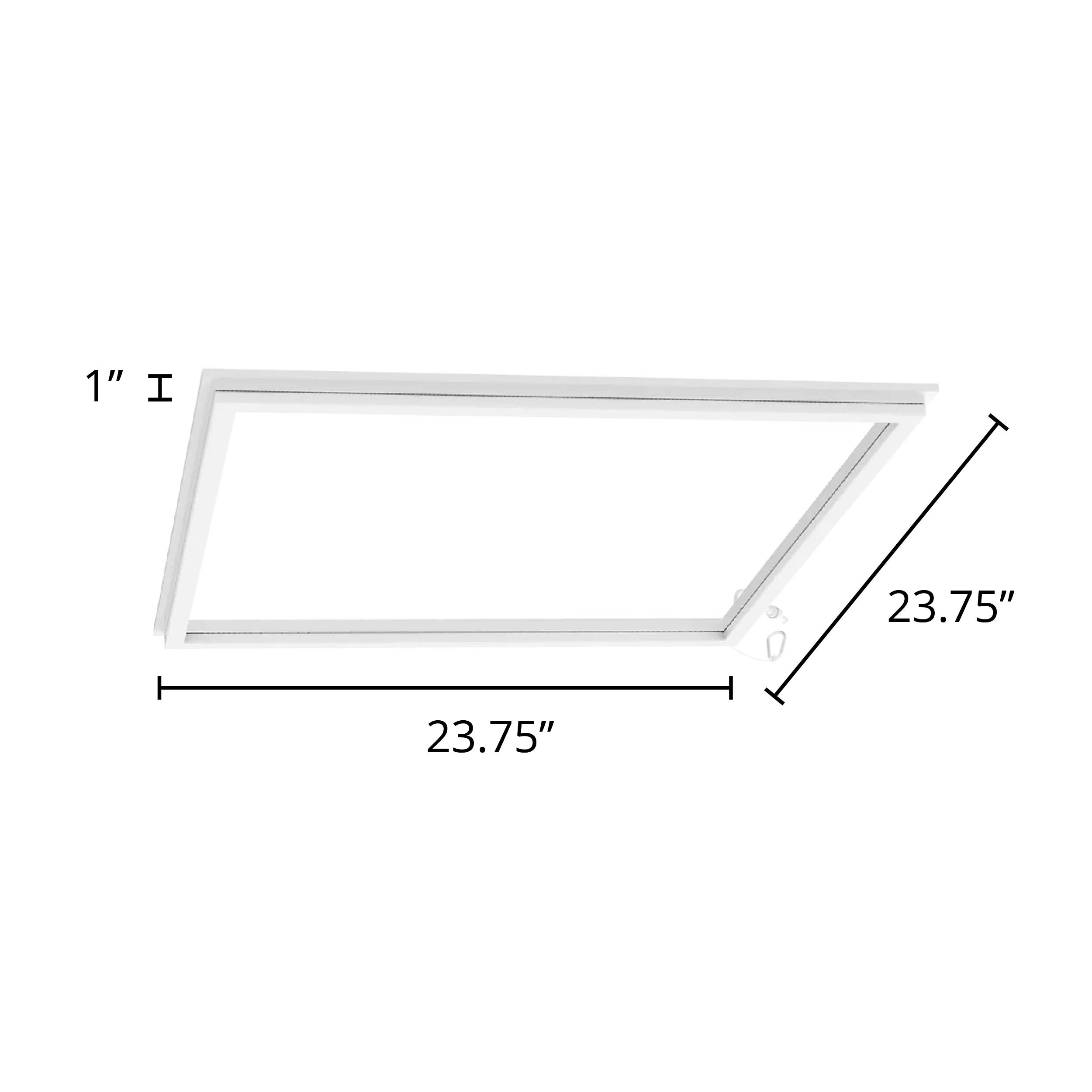 2x2 40W Selectable RAB Frame Light