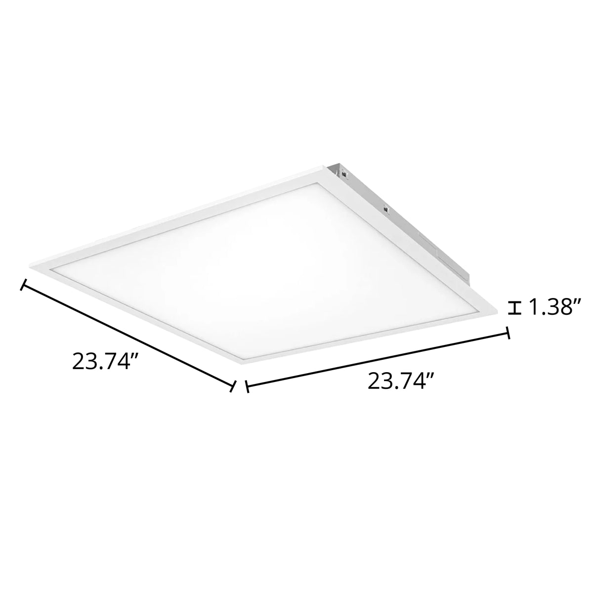 2x2 LED Panel Light 40W Selectable MaxLite (2-Pack)