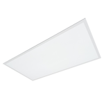 2x4 LED Panel Light with 5 color temperatures and wattages for versatile ceiling installation in various settings