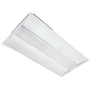 Rectangular 2x4 white LED troffer light