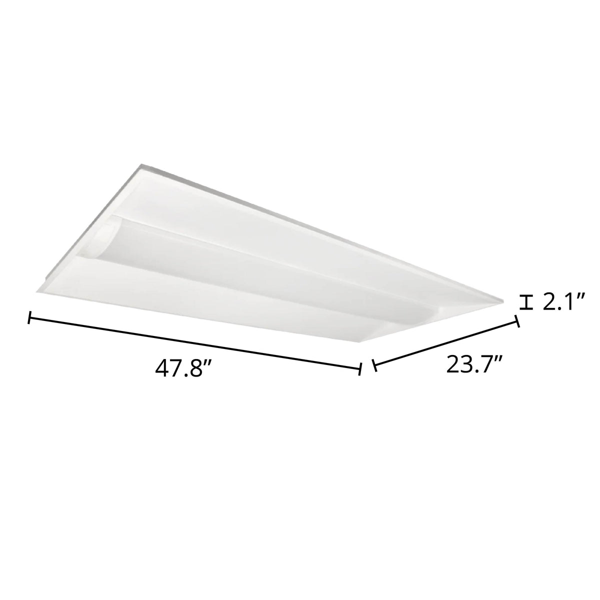 2x4 34W Selectable MaxLite ArcMax LED Troffer (2-Pack)