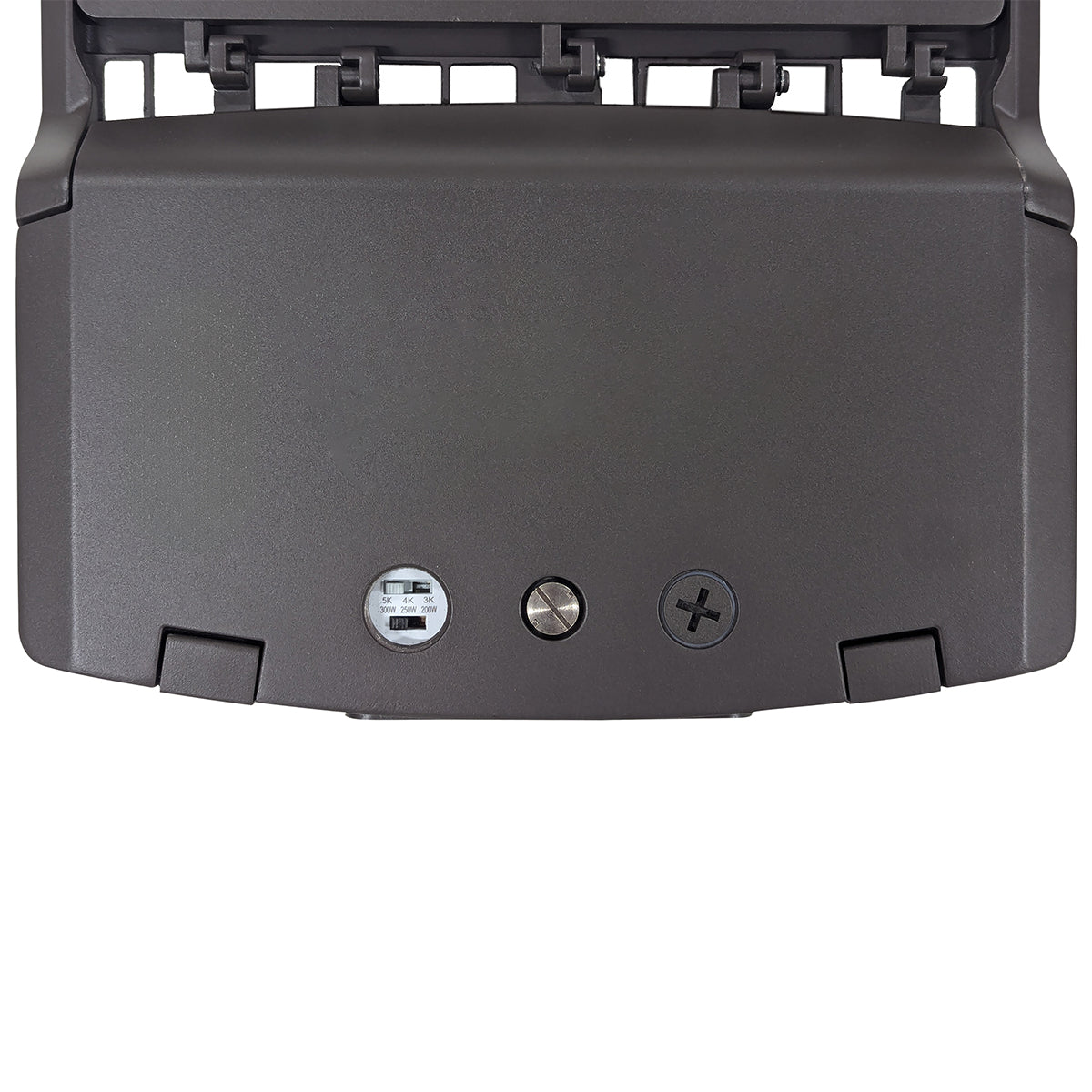Selectable Shoebox Area Light with Field-Swappable Optics