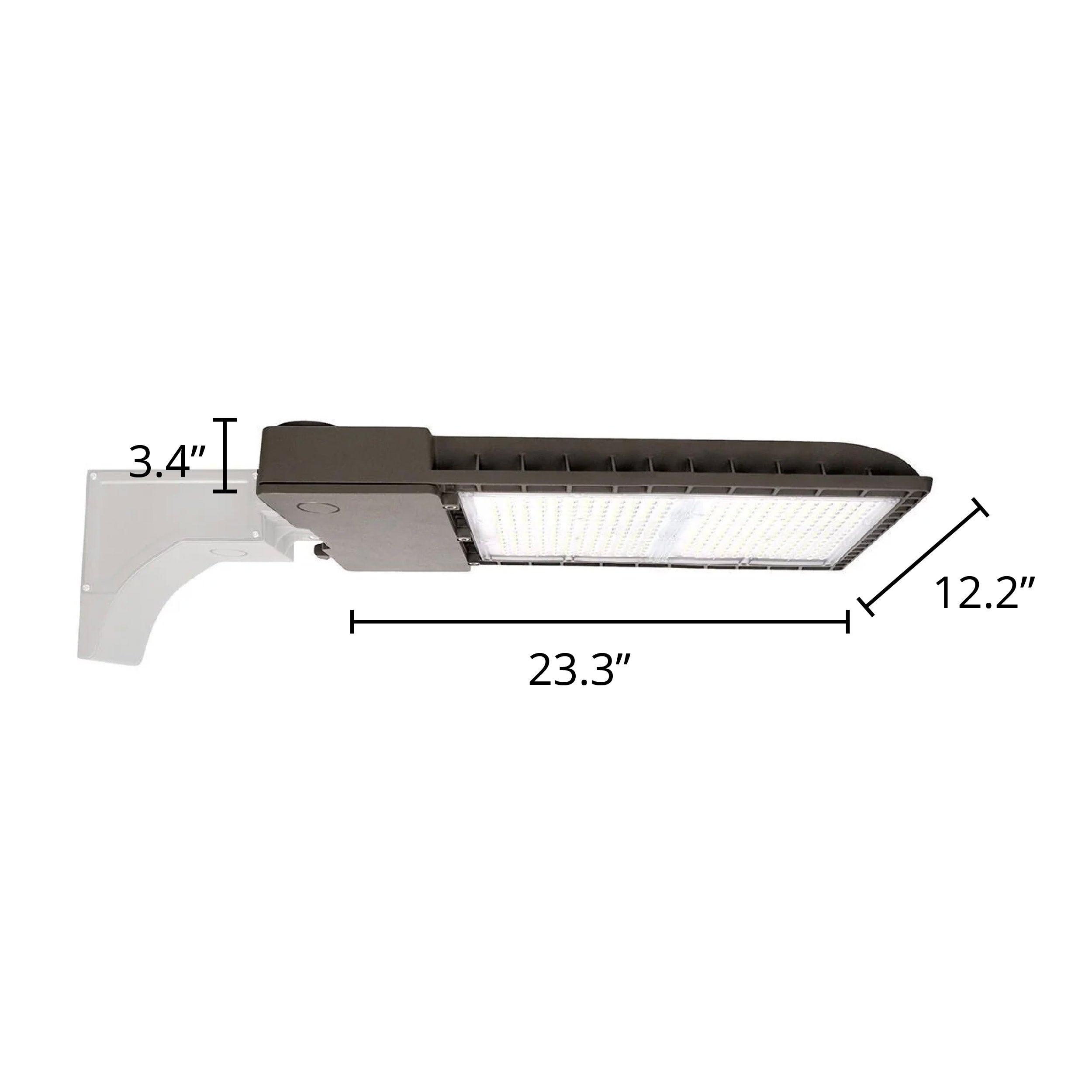 300W LED Shoebox Area Light, Heights 40 to 50 ft