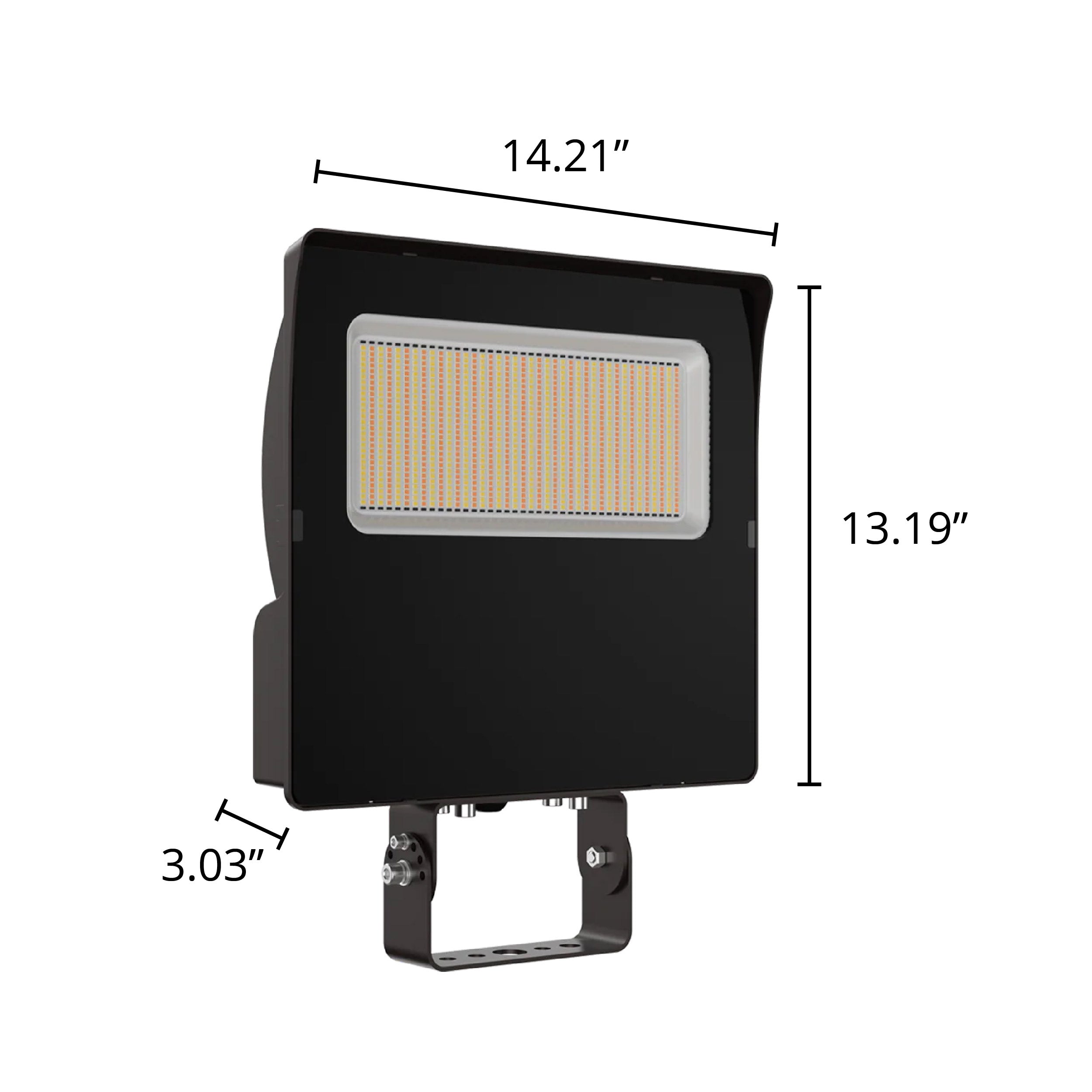 300W Selectable LED Flood Light with Photocell