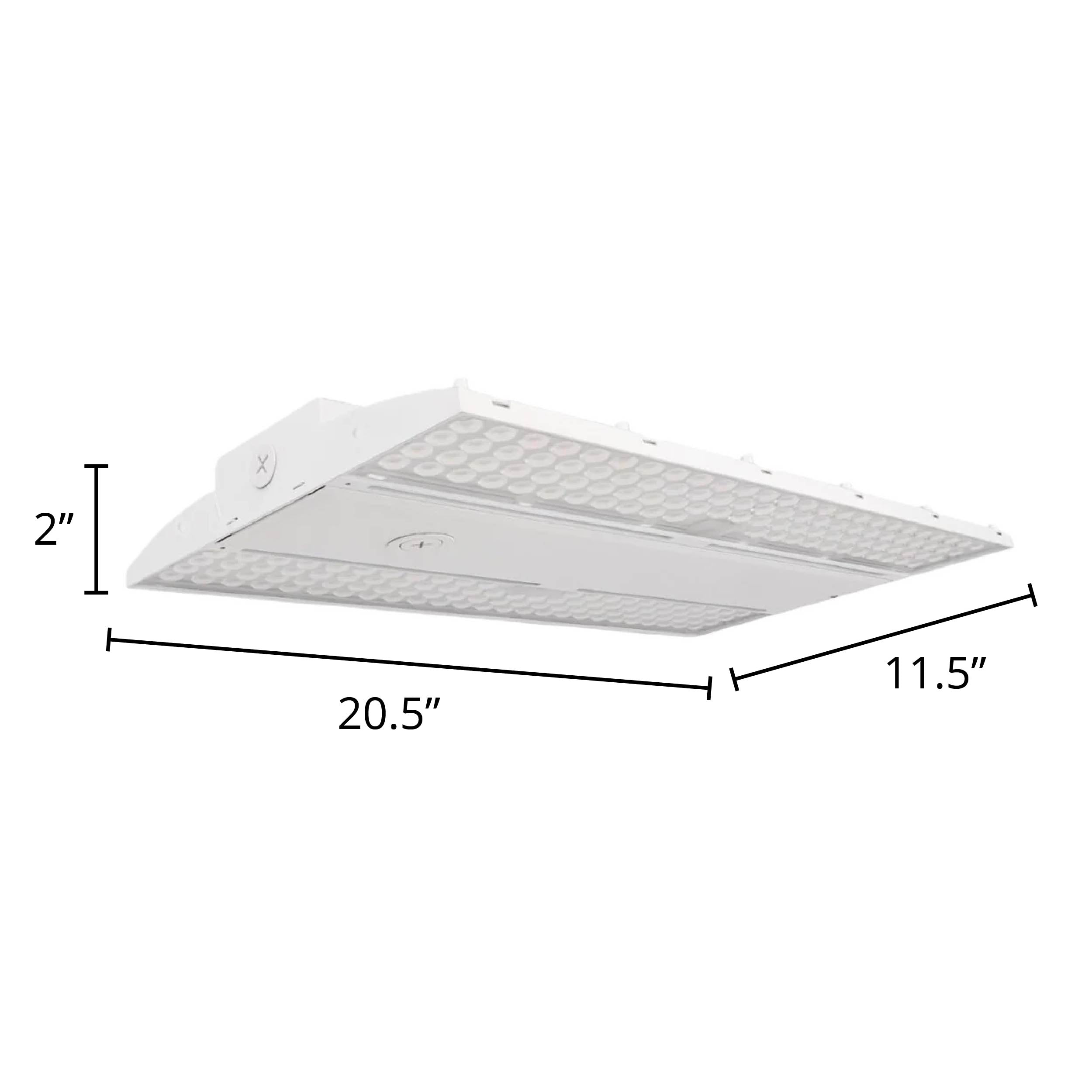 320W Selectable LED Linear High Bay with Emergency Backup