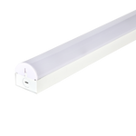 8ft LED Linear Strip Light linkable fixture with 3 CCT settings for versatile workspace lighting