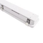 8ft LED Vapor Tight light fixture with rugged design, tri-proof, and adjustable wattage and color temperature options