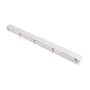4ft LED Vapor Tight light fixture with tri-proof design and adjustable wattage and color temperature options