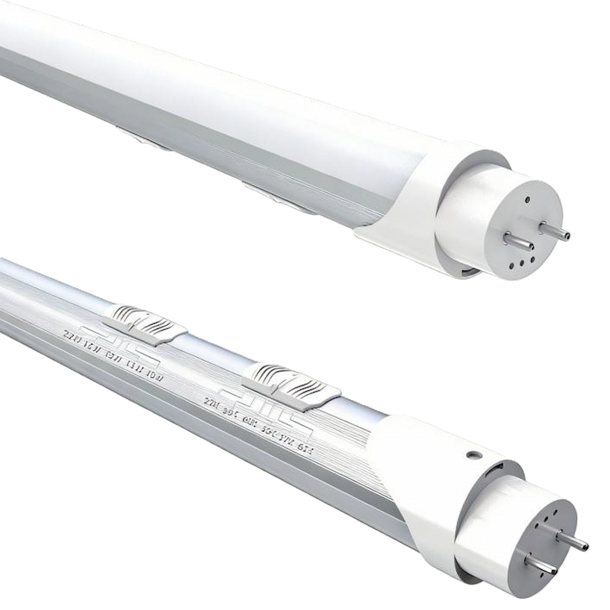 Type A+B Hybrid LED T8 Tube – 4ft, Selectable Wattage & CCT