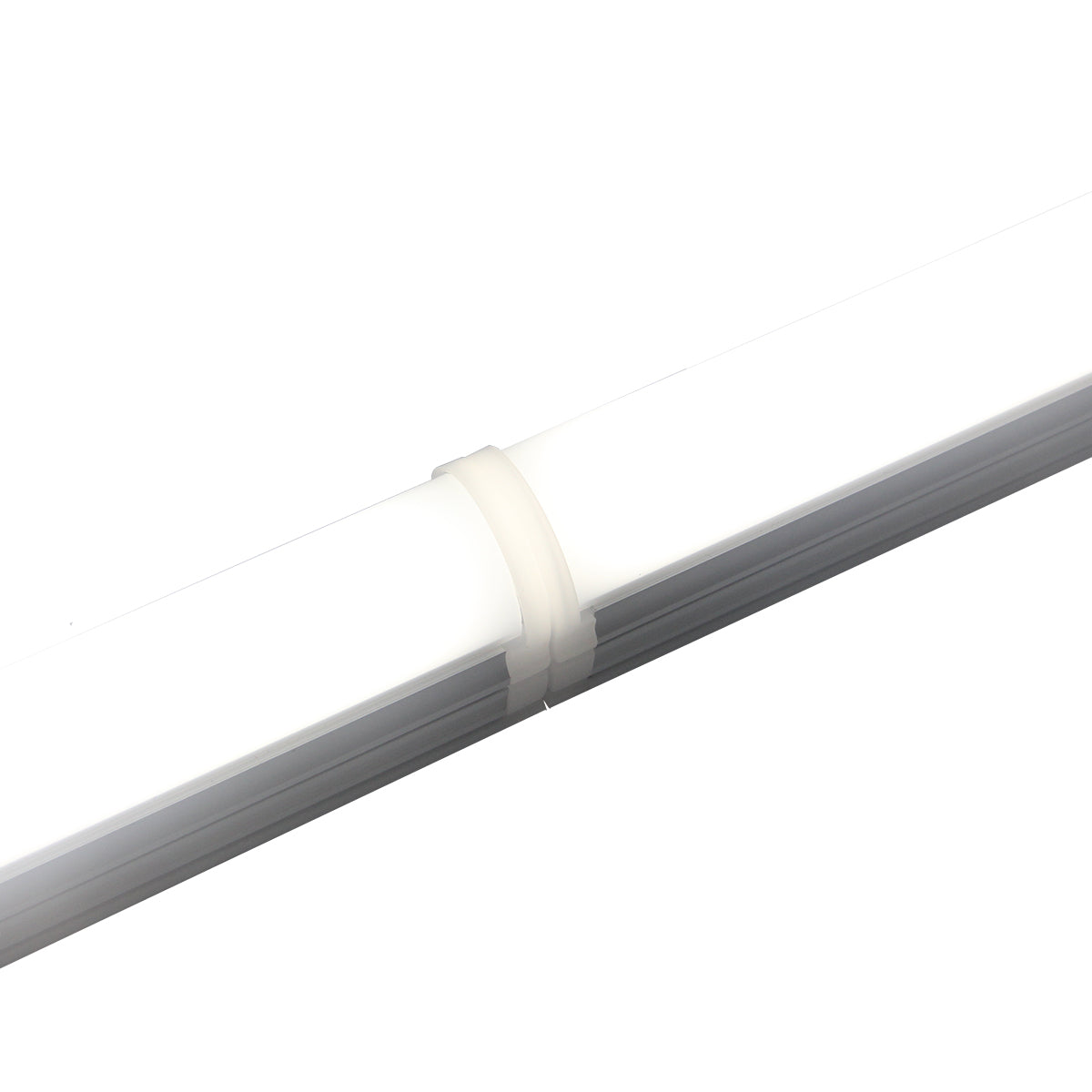 Integrated LED Tube Shop Lights with Linkable Feature