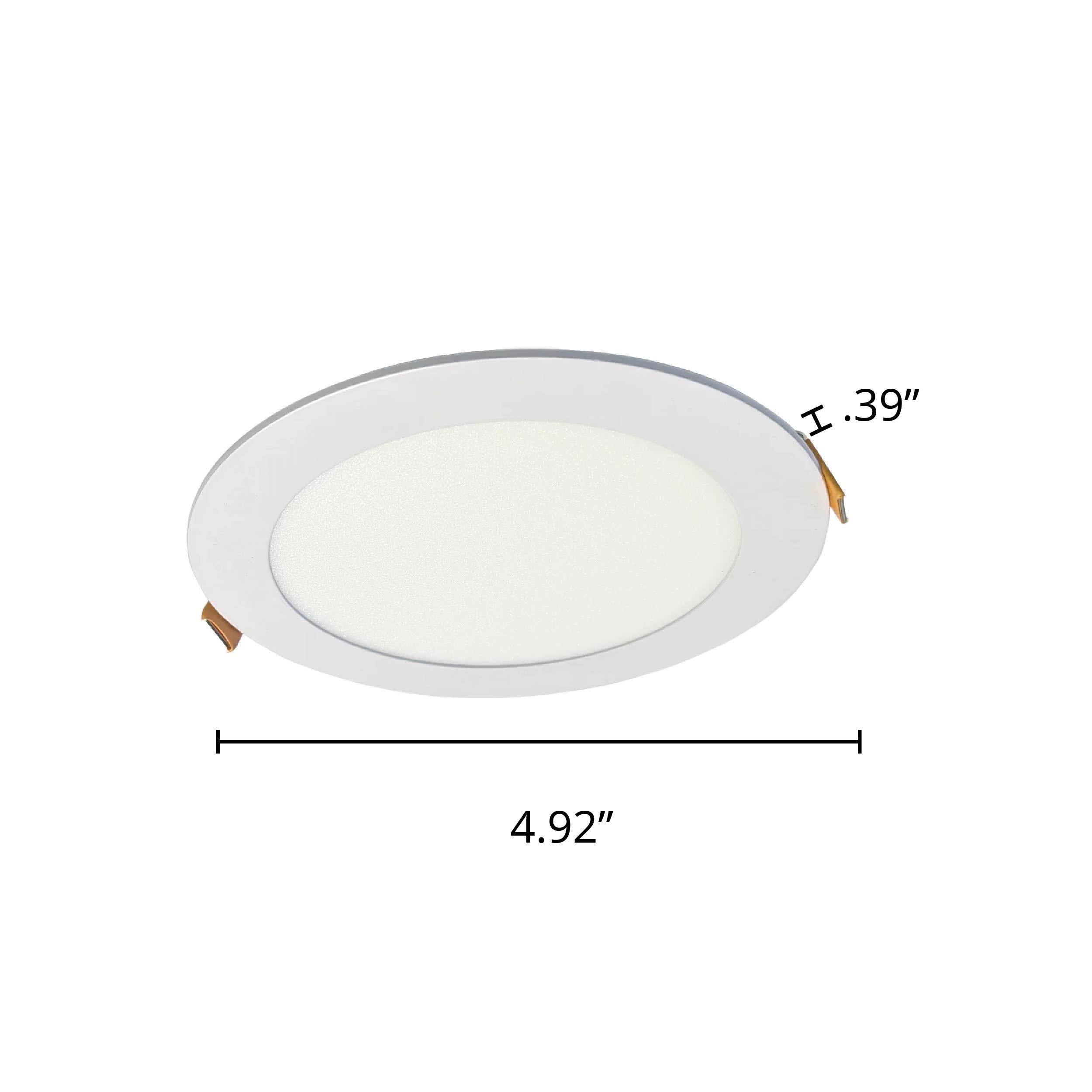 4" 9W Selectable LED Wafer Light