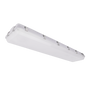 4ft High Bay LED Vapor Tight light fixture with NSF certification and 3-CCT options for industrial use
