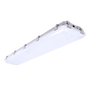 4ft High Bay LED Vapor Tight light fixture with NSF rating and 3-CCT options for durable commercial use