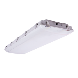 4ft High Bay LED Vapor Tight light fixture with durable sealed design and adjustable wattage for industrial environments