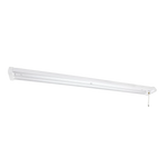 4ft LED Shop Light - Linkable 43W Maxlite SL-3 Series with pull-chain and easy mounting hardware