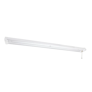 4ft LED Shop Light - Linkable 43W Maxlite SL-3 Series with pull-chain and easy mounting hardware