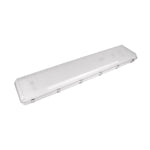 4ft High Bay LED Vapor Tight fixture with NSF certification, durable design, and energy-efficient lighting options.