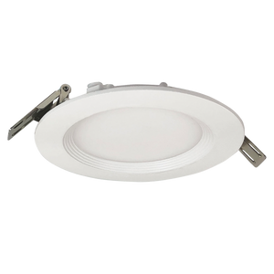 4" LED Downlight 5-CCT 10.5W Nora FLIN E recessed slim wafer light with adjustable color temperature and dimmable feature