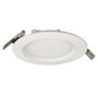 4" LED Downlight 5-CCT 10.5W Nora FLIN E recessed slim wafer light with adjustable color temperature and dimmable feature