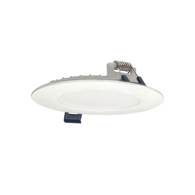 4" Non-Metallic LED Wafer Light - 5-CCT - 10W - Nora FLAT