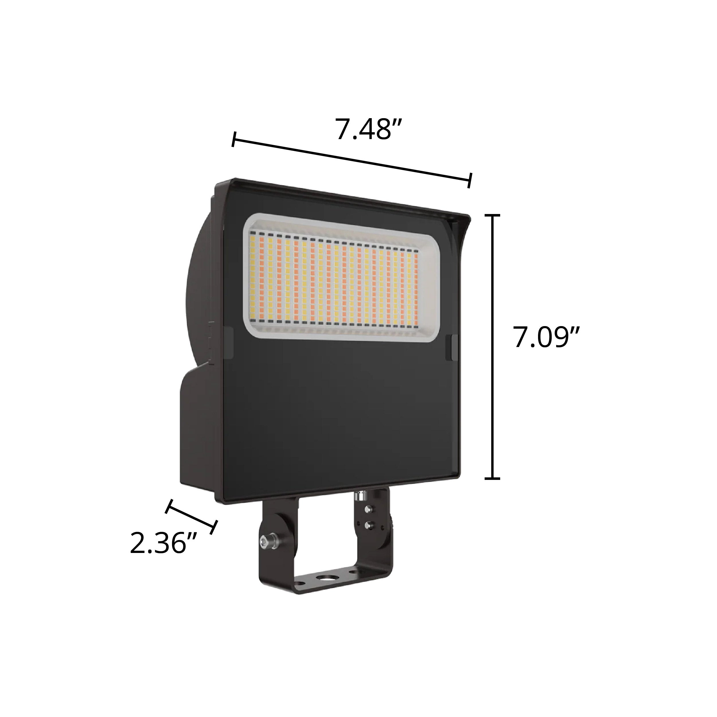 60W Selectable LED Flood Light with Photocell