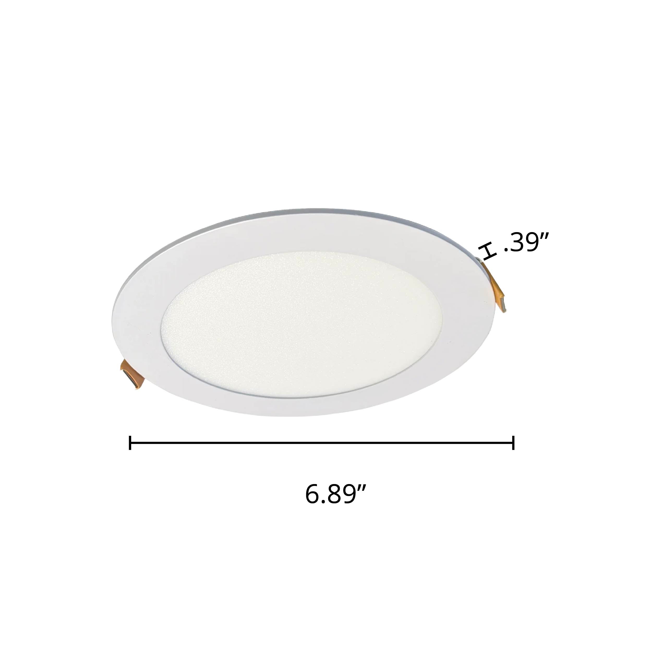 6" 12W Selectable LED Wafer Light