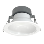 6 inch Architectural LED Downlight with white trim and metal housing for recessed lighting applications