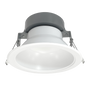 6 inch Architectural LED Downlight with white trim and metal housing for recessed lighting applications