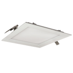 6" Square LED Downlight 5-CCT 13.5W Nora FLIN E recessed thin wafer with dimmable and selectable color temperatures