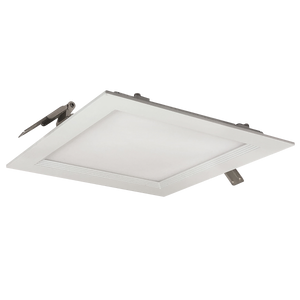 6" Square LED Downlight 5-CCT 13.5W Nora FLIN E recessed thin wafer with dimmable and selectable color temperatures