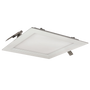6" Square LED Downlight 5-CCT 13.5W Nora FLIN E recessed thin wafer with dimmable and selectable color temperatures