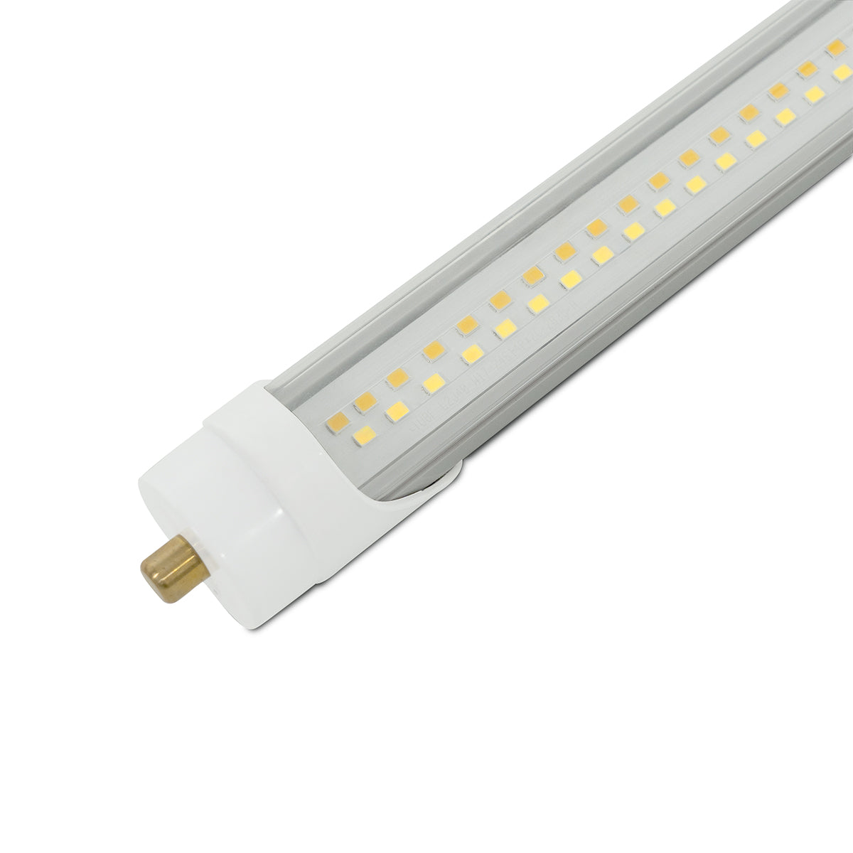 8ft LED Tube - 180 lm/W - 40W / 7,200 lm - Color Selectable - Type B