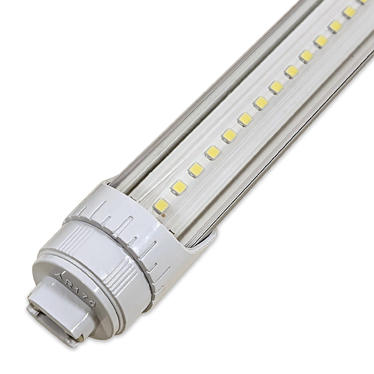 8ft LED Tube - 40W / 7,200 lm - Ballast Bypass - 20 Pack