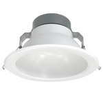 8" Architectural LED Downlight with aluminum reflector and light-diffusing lens for high-quality recessed lighting