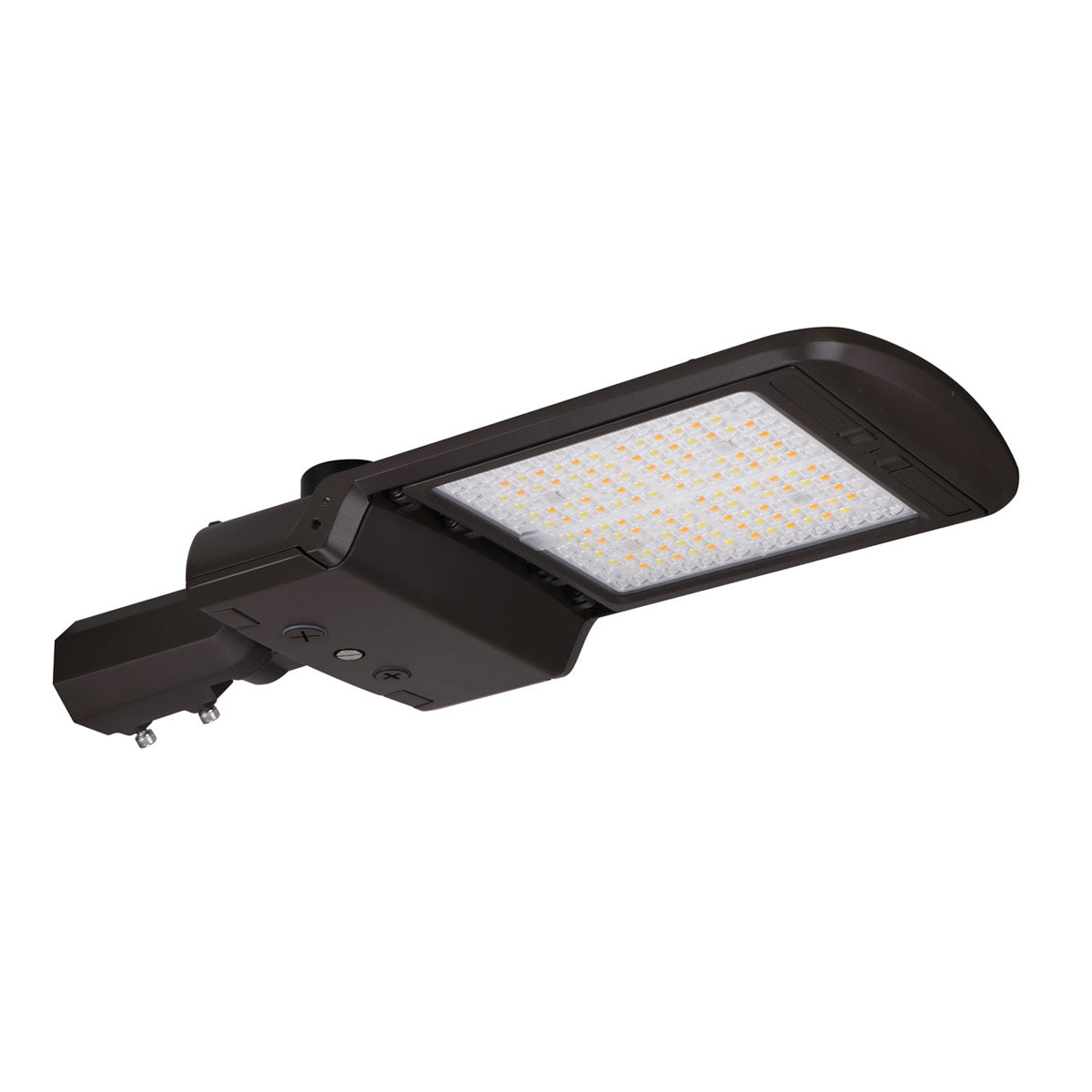 LED Shoebox Area Light - 3 CCT - Swappable Optics - 150/120/100W