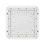Top view of LED Canopy Light 150/120/90/60W with durable aluminum housing and multiple LEDs in a square layout