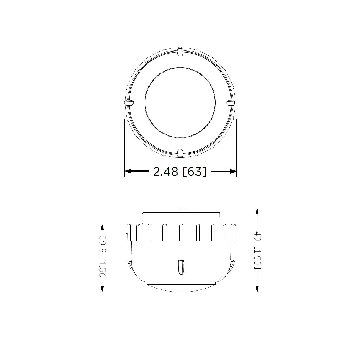 MaxLite C-Max Basic PIR Motion & Daylight Sensor, Bronze