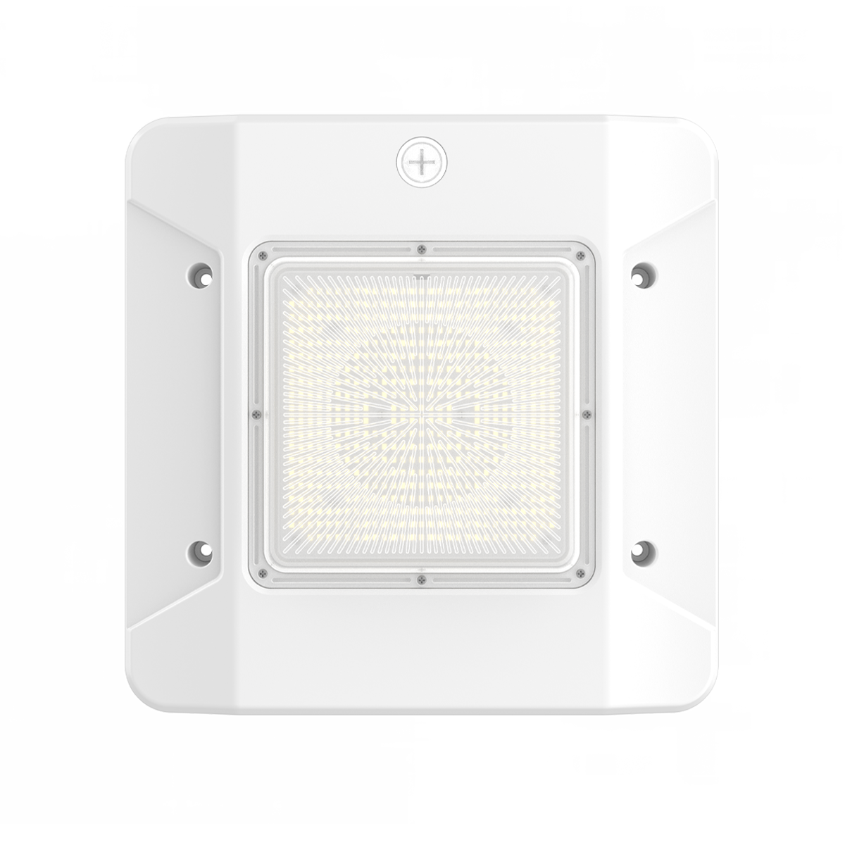 180W Selectable LED Gas Station Canopy Light, Heights Over 14ft
