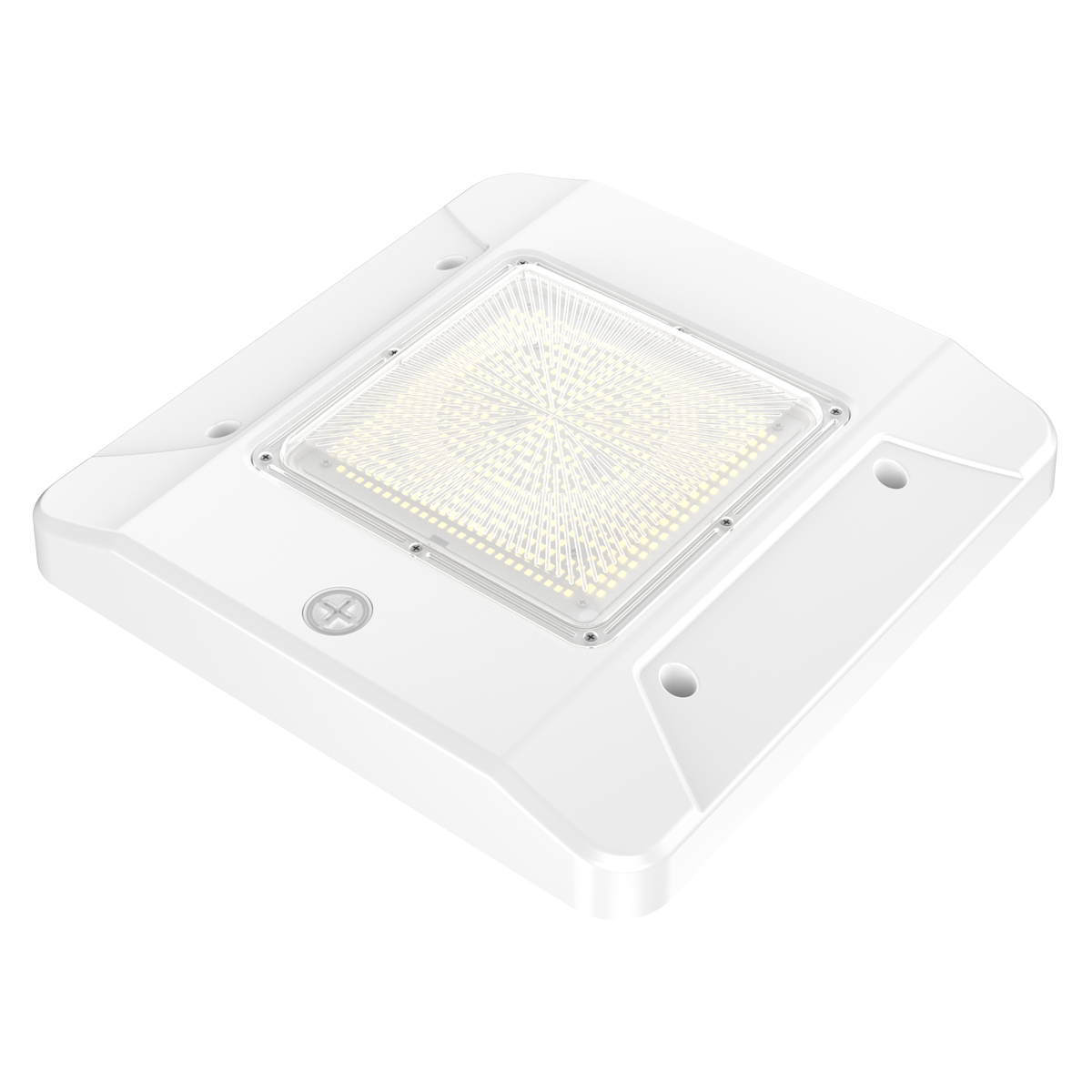 180W Selectable LED Gas Station Canopy Light, Heights Over 14ft