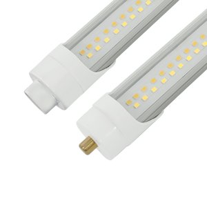 Close-up of the 8ft LED Tube 3 CCT Selectable 40W Type B showing LED chips and dual end connectors.